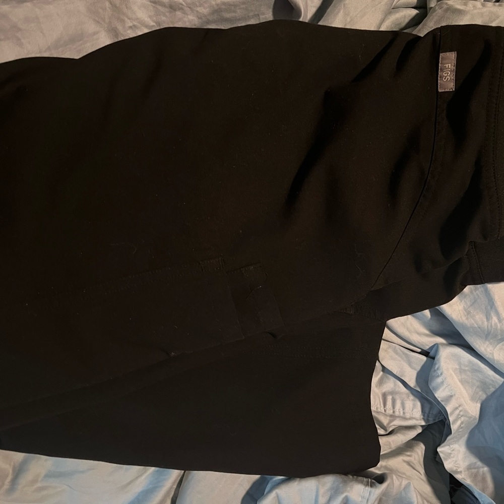 Kade figs black scrub pants